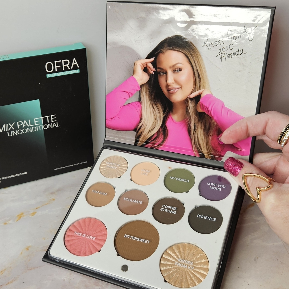 OFRA Mix Palette Unconditional - Pink, Brown, Cream Eyeshadow Set
